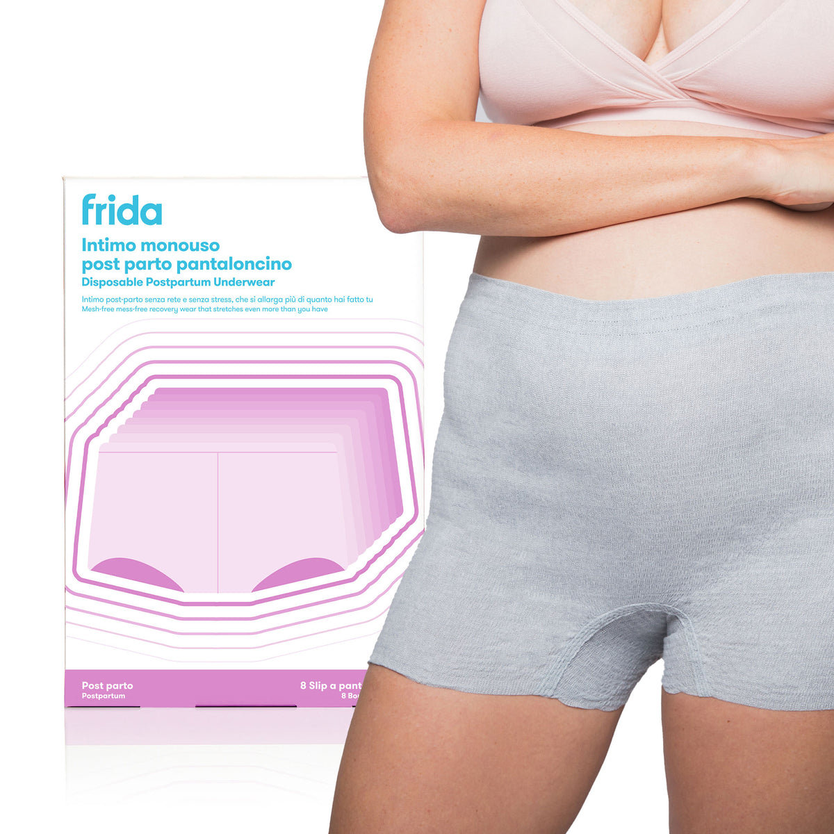Intimo monouso post parto pantaloncino (8 pezzi)